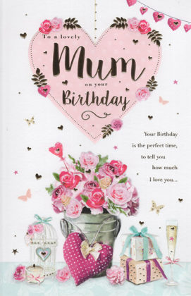 Mum Birthday Card 1020