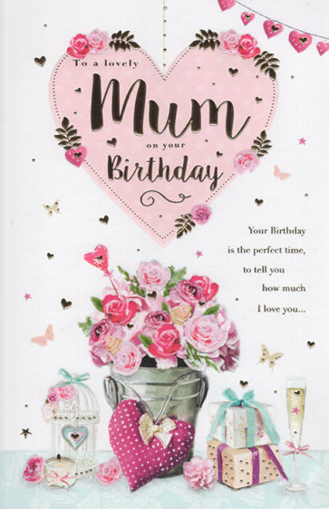 Mum Birthday Card 1020