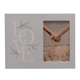 Grey Love Photo Frame