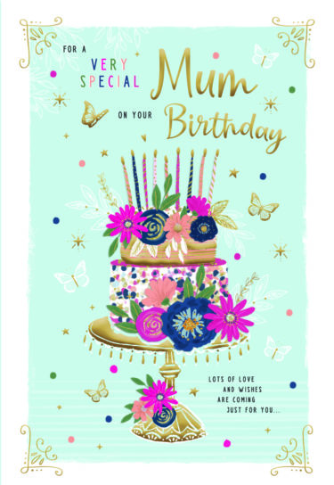 Mum Birthday Card 9332