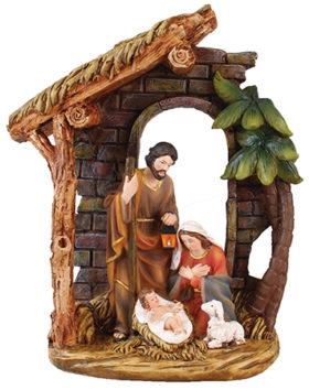 Resin Nativity Holy Family 89570