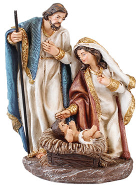 Resin Nativity Holy Family 89692