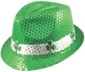 St Patricks Sequined Hat